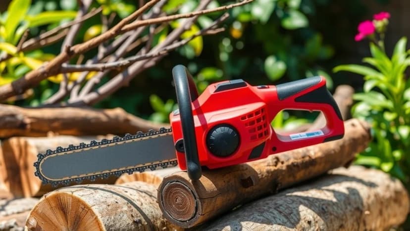 Elektrisk motorsåg Husqvarna för hemmabruk