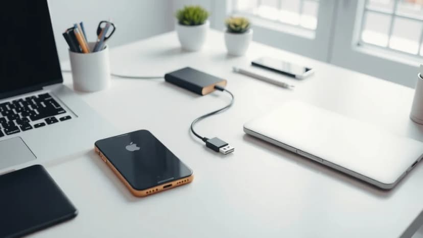 Så flyttar du bilder från iPhone till dator