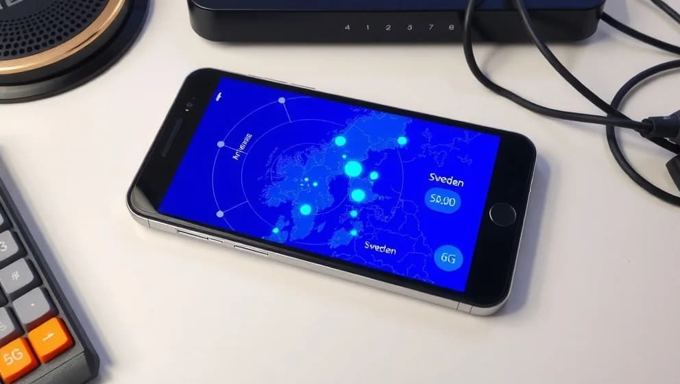 Var når 5G-täckningen i Sverige